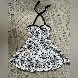 Voodoo Vixen Halter Dress, Size L